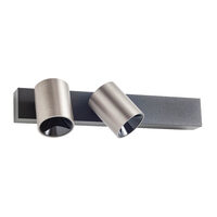 Aplica/Plafoniera (Spot) moderna nichel mat LED 21W/1385/3000K, Takto 01-3663 Redo