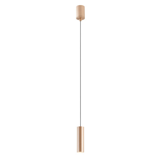 Lustra moderna cafea argintie LED 8.6W/805/3000K, Takto 01-3666 Redo