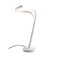 Veioza moderna alb mat LED 18W/1980lm/3000K, Tempest 01-3603 Redo