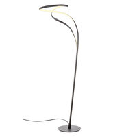 Lampadar modern negru mat LED 30W/3300lm/3000K, Tempest 01-3608 Redo