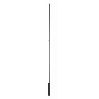 Aplica L=2.5 m negru mat il. indirect LED 33.5W/2381lm/3000K, Twig 01-3711 Redo