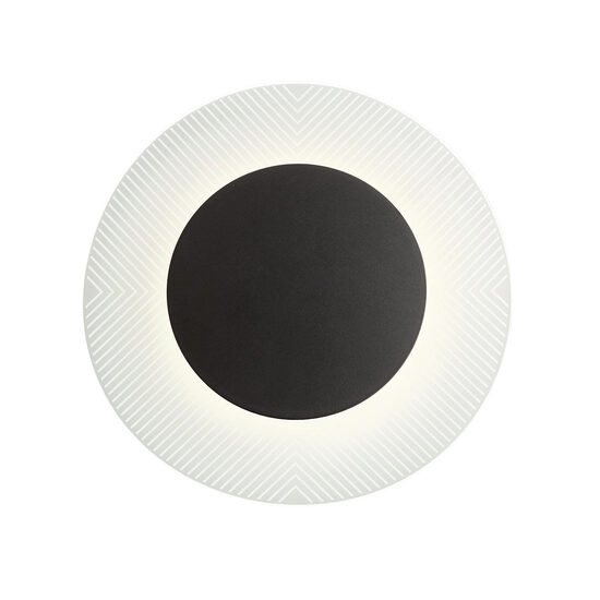 Aplica moderna negru mat il. indirect LED 14W/1320lm/3000K, Tatoo 01-2689 Redo