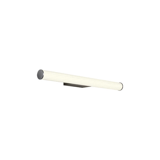 Aplica baie IP44 L=60 cm negru mat LED 12W/1600lm/3000K-4000K, Dizzy 01-3261 Redo