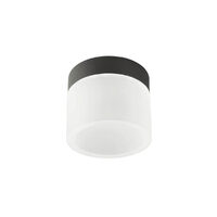 Plafoniera baie IP44 negru mat LED 6W/550lm/3000K-4000K, Naida 01-3359 Redo
