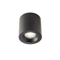 Spot baie IP44 negru mat dispersor sticla GU10/35W, Prato 01-3353 Redo