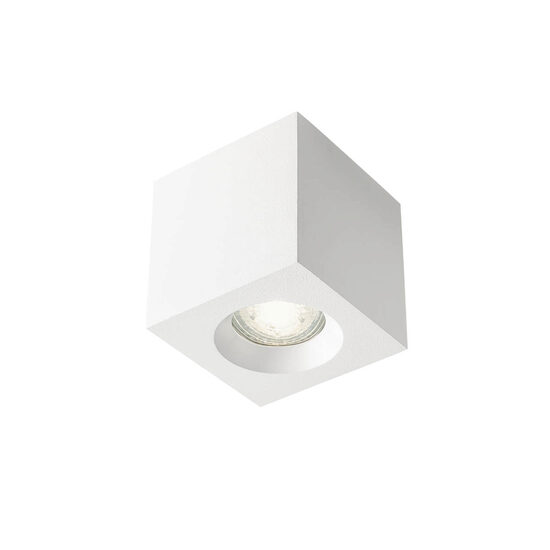 Spot baie IP44 alb mat dispersor sticla GU10/35W, Prato 01-3354 Redo