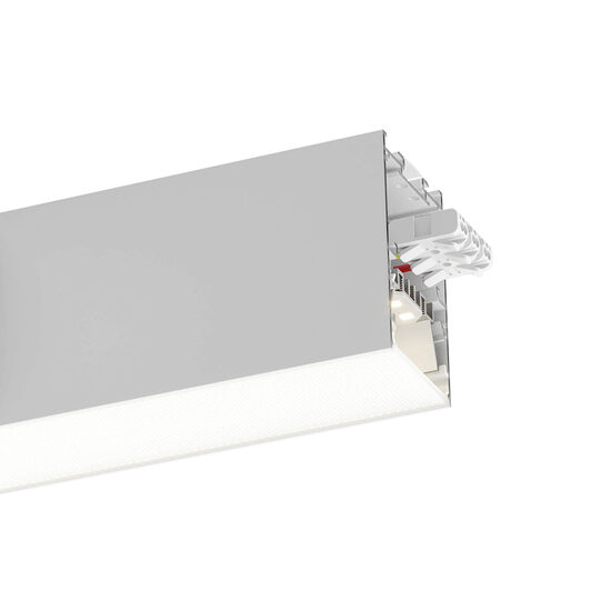 Profil LED alb montaj aparent/suspendat 4000K/7425lm 60W XRope RPU50NW60 SWH Arelux