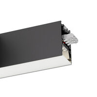 Profil LED negru montaj aparent/suspendat 4000K/7425lm 60W XRope RPU50NW60 SBK Arelux