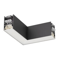 Accesoriu conexiune 90° aparent/suspendat 9 W Xrope RPU50NWLC9 SBK Arelux