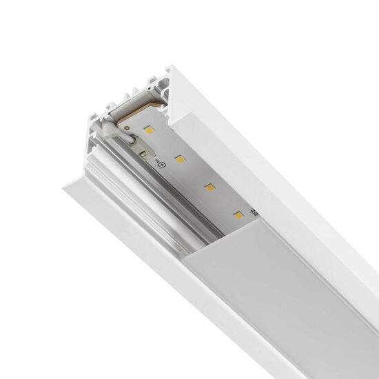 Element liniar structură montaj încastrat 1140 mm XTrace TE60NW30 MWH Arelux
