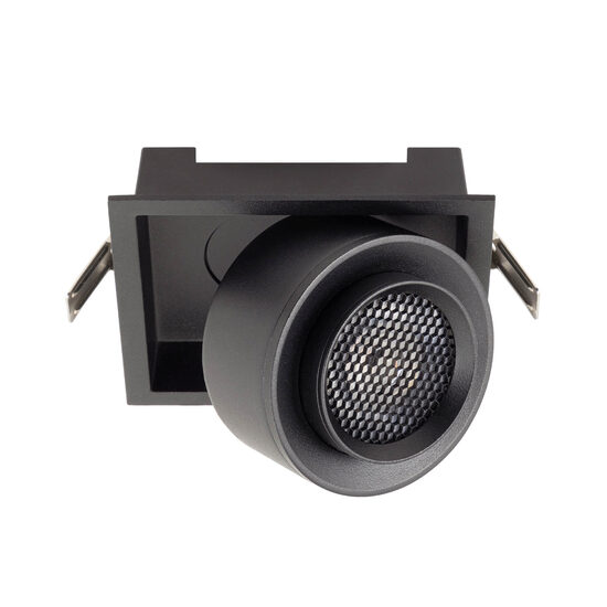 Spot LED rama incastrare 15° - 45° UGR<19 15W/4000K/1627lm XArte AR05NW SBK Arelux