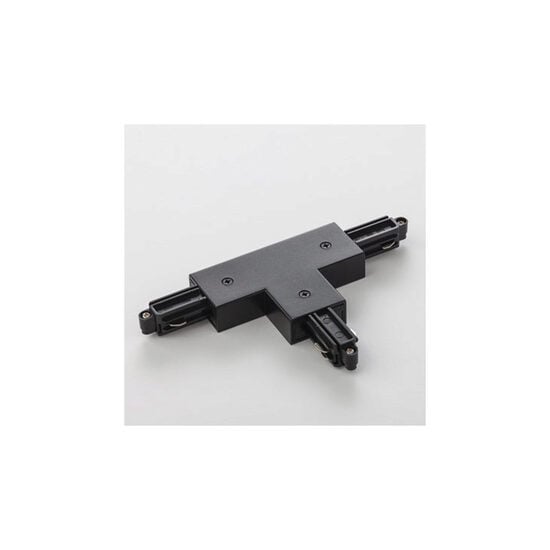 Element conexiune in T și alimentare stanga 2 şine MT1010 BK Arelux