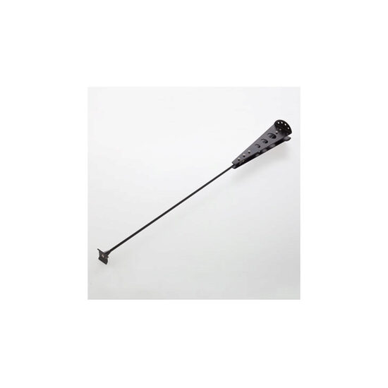 Tijă portantă metalică şine 1 circuit lungime 200-1100 mm MT1013 BK Arelux