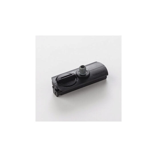 Adaptor pentru montaj și alimentare pe şine 1 circuit MT1017 BK Arelux
