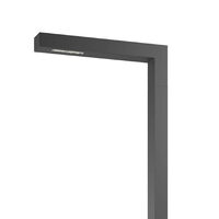 Corp de iluminat rezidential+urban aluminiu turnat H=4m IP65 40W/4000K/6240lm XTorre TOR01NW DG Arelux