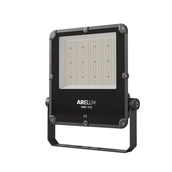 Proiector LED IP65 90° aluminiu dispersor sticla 4mm 150W/4000K/20448lm XField FDI13NW90 DG Arelux