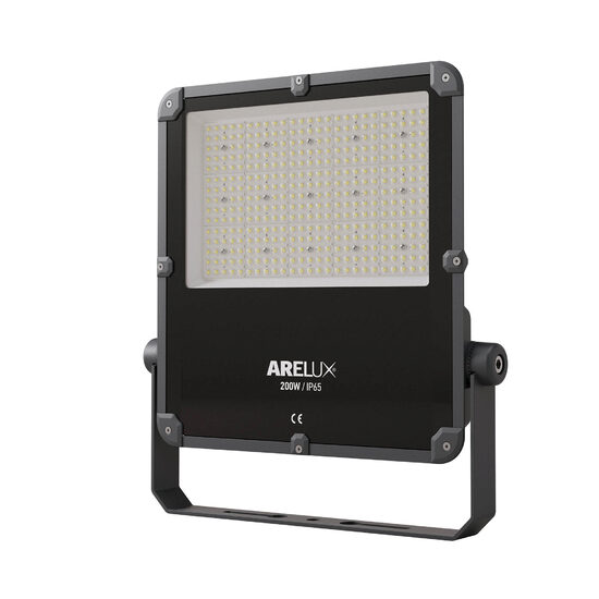 Proiector LED IP65 80°x150° aluminiu dispersor sticla 4mm 200W/4000K/27360lm XField FDI14NW80X150 DG Arelux