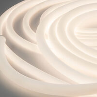 Banda LED flexibila tubulara IP65 rola 10m 48V DC/14,4W/m/1210lm/m/4000K XLopp LP18NW10 Arelux