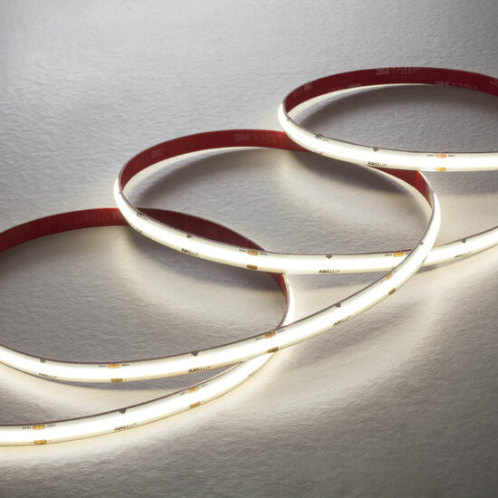 Banda LED flexibila fixare rapida alb neutru IP20 rola 5m 12W/m/24V DC/4000K/1420 lm/m XSolis SLS04NW Arelux