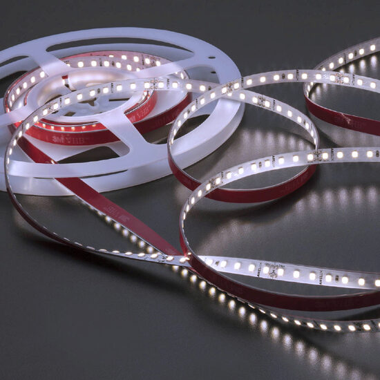 Banda LED flexibila alb rece IP20 rola 5m 24V DC/12W/m/6000K/1560 lm/m XRibo RB212820CW Arelux