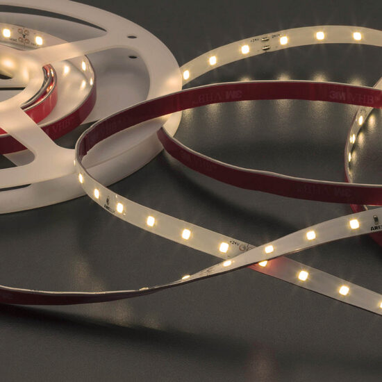 Banda LED flexibila alb cald IP20 rola 5m 24V DC/6W/m/3000K/768 lm/m XRibo RB26466WW Arelux