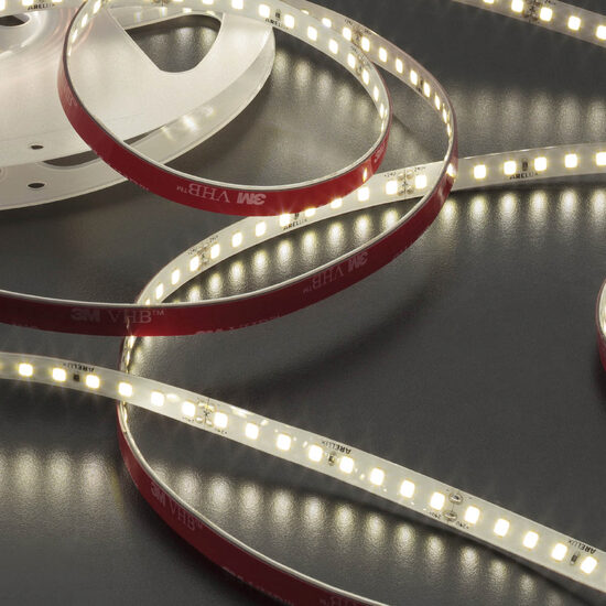 Banda LED flexibila alb neutru IP20 rola 5m 24V DC/12W/m/4000K/1548 lm/m XRibo RB212866NW Arelux