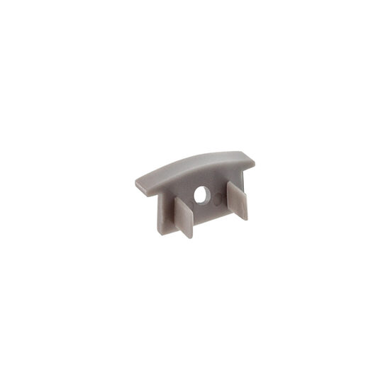 Element terminal policarbonat negru profil PRF005 PRF005TP01 BK Arelux