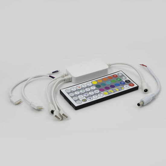 Sistem control culori și nivel iluminare benzi LED cu 2 canale de ieșire CTR004RGB2TY Arelux