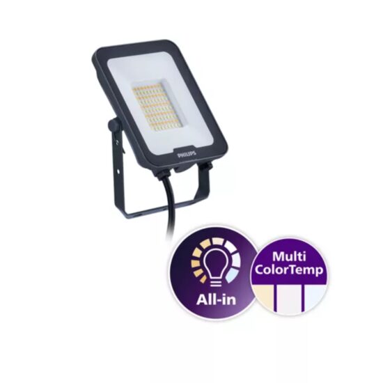 Proiector LED Ledinaire All-in, 50 W, 5500 lm/6000 lm, 3000K/4000K/6500K, CRI80, Simetric 110⁰, IP65, BVP164 LED60/840 PSU 50W SWB CE Philips
