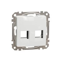 Placa alba transparent RJ45 Sedna Design, SDD111442C Schneider Electric