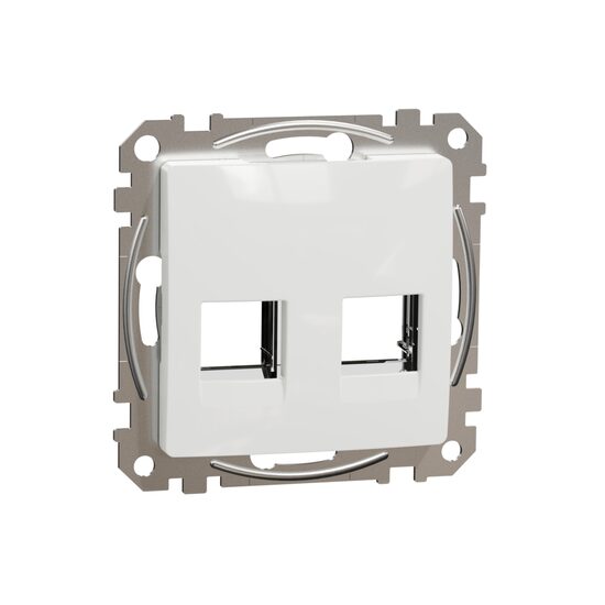 Placa alba transparent RJ45 Sedna Design, SDD111442C Schneider Electric