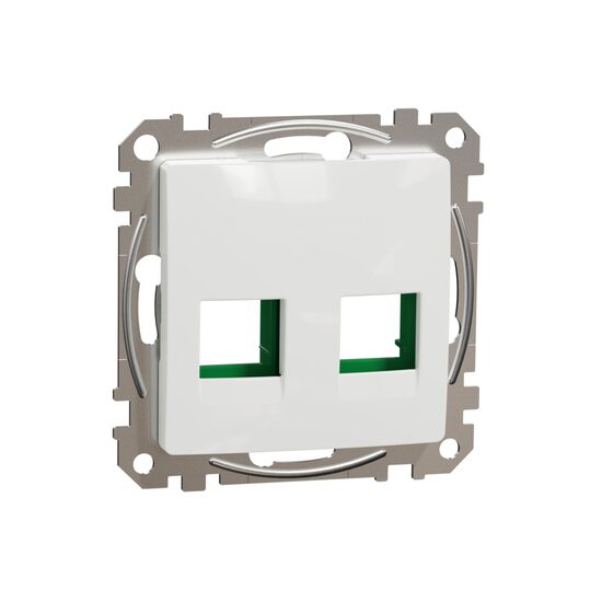 Placa alba GREEN RJ45 Sedna Design, SDD111443C Schneider Electric