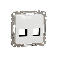 Placa alba BLACK RJ45 Sedna Design, SDD111444C Schneider Electric