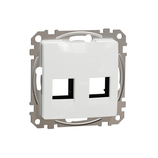 Placa alba BLACK RJ45 Sedna Design, SDD111444C Schneider Electric