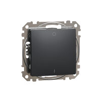 Intrerupator bipolar antracit 10AX Sedna Design, SDD114102 Schneider Electric