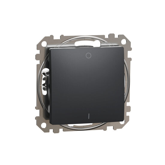Intrerupator bipolar antracit 10AX Sedna Design, SDD114102 Schneider Electric