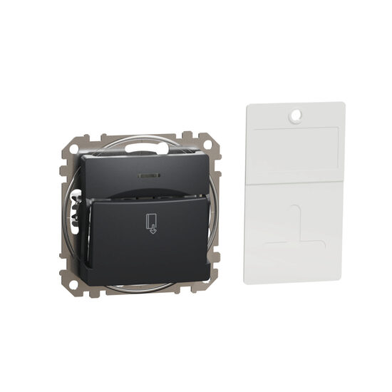 Intrerupator cartela antracit 10AX Sedna Design, SDD114121 Schneider Electric