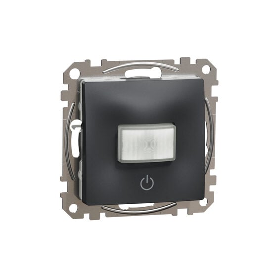Senzor miscare antracit cu comutator 10A Sedna Design, SDD114504 Schneider Electric