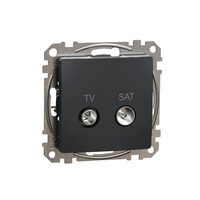 Priza TV SAT finala 4dB antracit Sedna Design, SDD114471S Schneider Electric