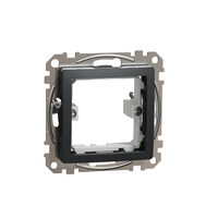 Adaptor antracit 45x45 noua Unica cu gheare Sedna Design, SDD114905 Schneider Electric