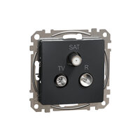 Priza TV-R-SAT finala 4dB antracit Sedna Design, SDD114481 Schneider Electric