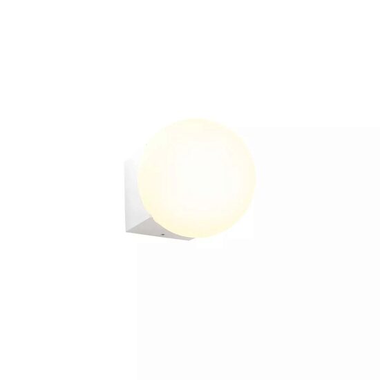 Aplică LED IP44 modernă albă 5W/3000K Bilia 01-2600 Redo