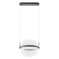 Lustră LED modernă dimabilă neagra 34W/3000K Atlas 01-4375 Redo