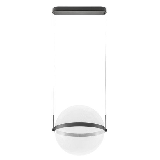 Lustră LED modernă dimabilă neagra 34W/3000K Atlas 01-4375 Redo