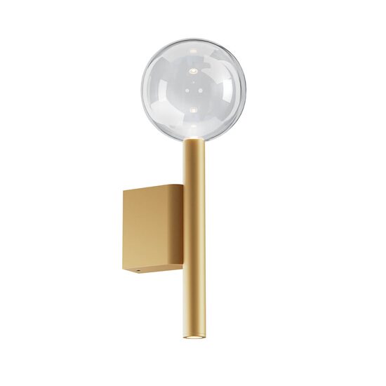 Aplică LED modernă aurie 12W/2700/3000K Bolla 01-4546 Redo