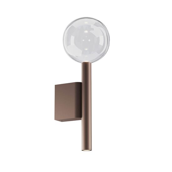 Aplică LED modernă cafenie 12W/2700/3000K Bolla 01-4547 Redo