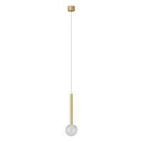 Lustră LED modernă dimabila aurie 8W/2700/3000K Bolla 01-4549 Redo