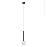 Lustră LED modernă dimabila neagră 8W/2700/3000K Bolla 01-4551 Redo