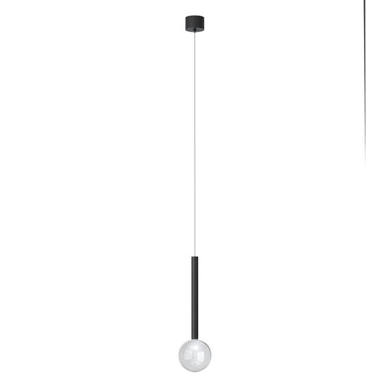 Lustră LED modernă dimabila neagră 8W/2700/3000K Bolla 01-4551 Redo