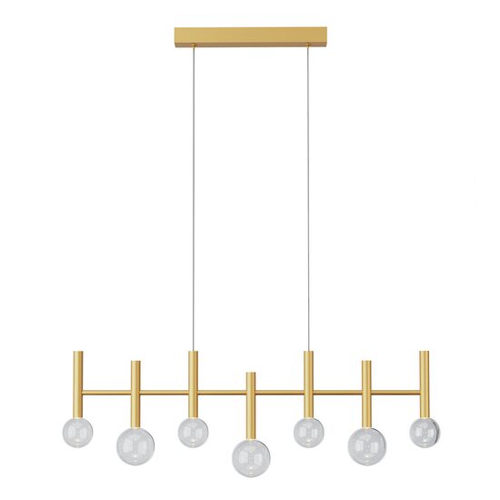 Lustră LED modernă dimabila aurie 32W/2700/3000K Bolla 01-4552 Redo